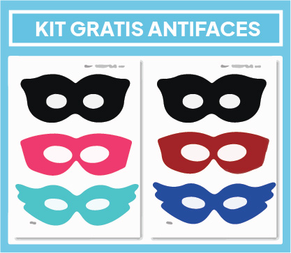 antifaces kit gratis para imprimir